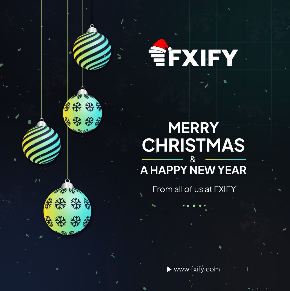 fxifycom's tweet photo. Christmas is a time of joy, reflection, and celebration. It is a season that brings people together, fostering a sense of warmth and community. 

On behalf of the entire FXIFY team, we wish you a Merry Christmas and a New Year filled with abundance and continued success. https://t.co/8TOEibV5g4