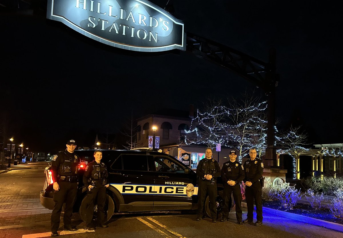 Merry Christmas Hilliard from the men and women of the @Hilliard_Police