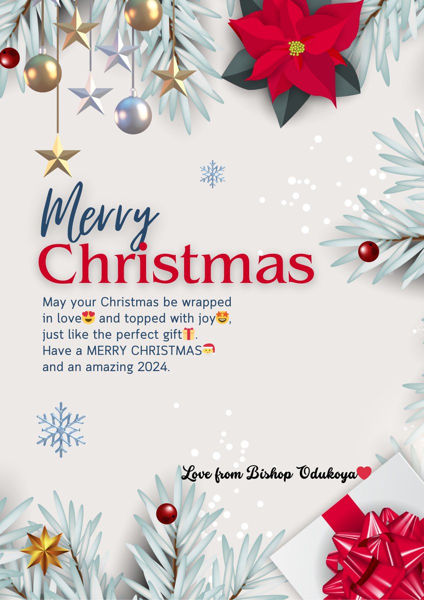 bishopodukoya's tweet photo. Merry Christmas 🎄 https://t.co/eNhFtrdffF