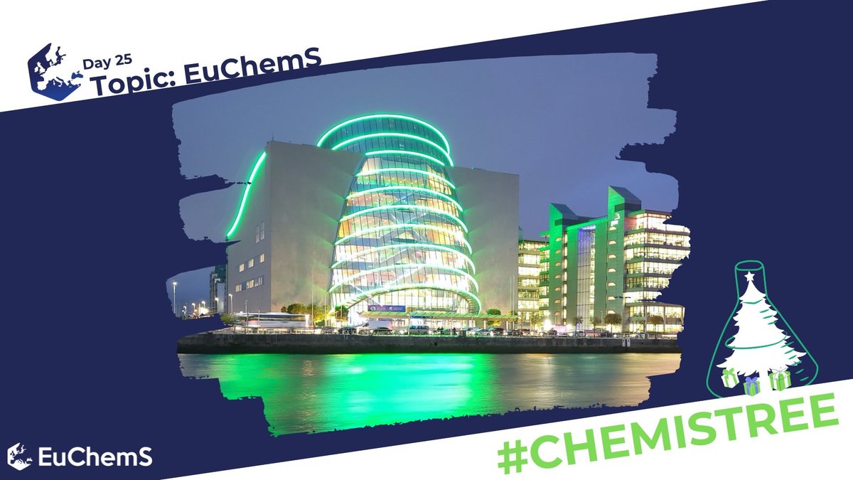 Did you find some nice presents under the tree? Perhaps a ticket for the next EuChemS Chemistry Congress? Do you know where will the 2024 @EuChemS_Congres be held? a)Lisbon b)Dublin c)Antwerp d)Krakow