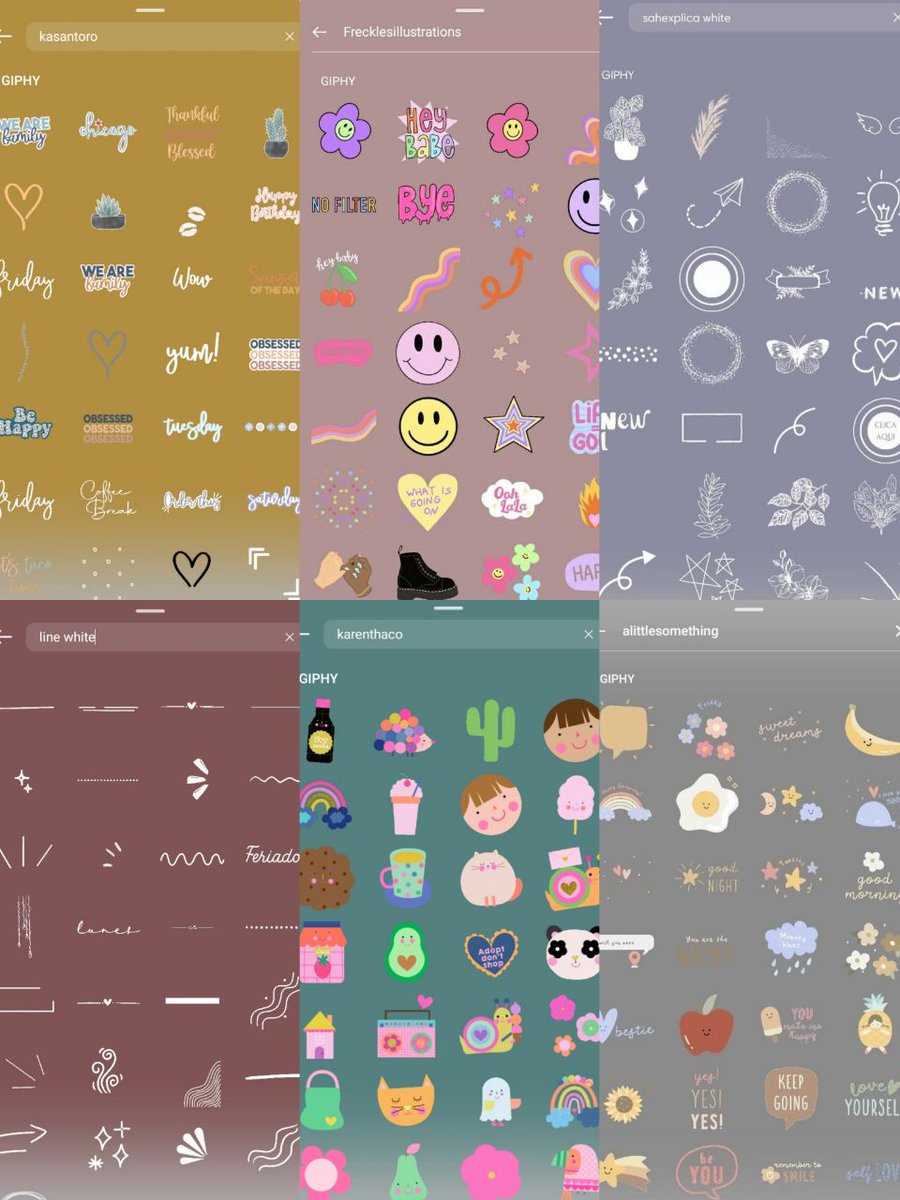 CUTE &amp; AESTHETIC KEYWORD GIF INSTAGRAM

`• a thread