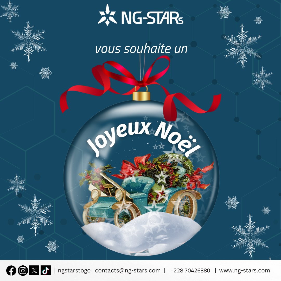 ngstarstogo's tweet photo. 🎄Noël est là !

Que cette saison festive apporte la joie, la chaleur et le bonheur à chacun de vous.
Que vos jours soient remplis de moments précieux entourés de votre famille et de vos proches.

Joyeux Noël à tous ! 🎁

#JoyeuxNoël #Communauté #fetes #joie #ngstarstogo https://t.co/FuNA13SxtC