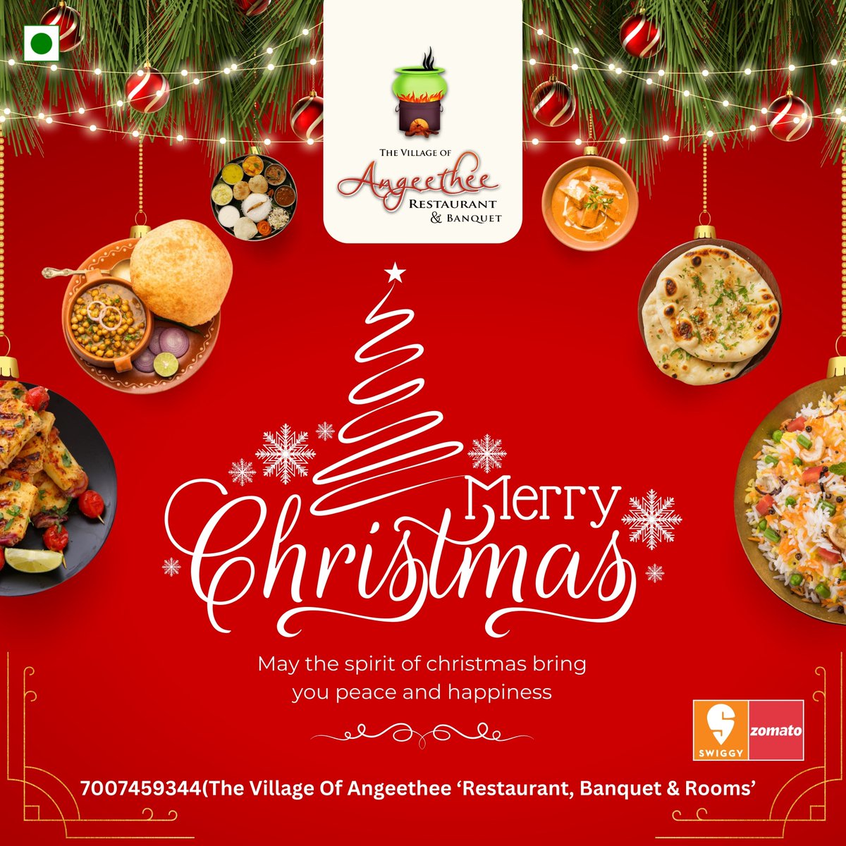 angeetheefood's tweet photo. Merry Christmas! Here's to making beautiful memories....
🥳🥳🥳🥳🎁🎁🎀🎂🍷🎈🎇🎆🍾🎉🎊
THE VILLAGE OF ANGEETHEE. RESTAURANT &amp; BANQUET💐
.
✅ Order Now
#thevillageofangeethee #mushroommater #resturants #banarsai #food #banquette #thevillageofangeethee #angeethee #restaurant https://t.co/8PAv5EhDOq