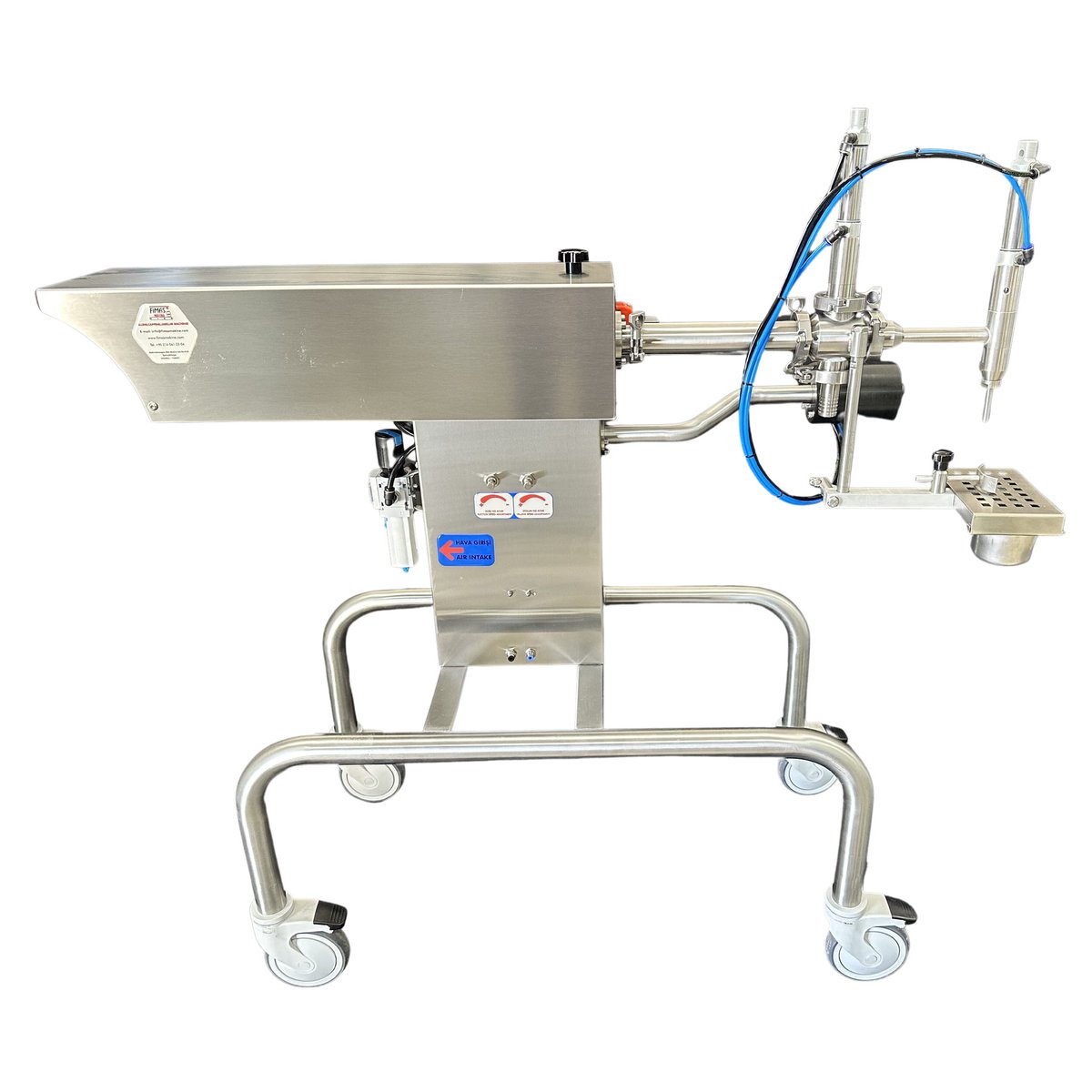 makinajaydee's tweet photo. *Semi-Automatic Filling Mchine*

info@makinajaydee.com

+90 545 103 5618

#packaging #filling_machine
#chocolate #cream #juice #honey
#liquid #semi_liquid
#medicine #beverage #cosmetics
#dolum_makinesi #bal #krema #çikolata
#ماكينة_تعبئة #كريمة #عصير #عسل #شوكولاتة #زيت https://t.co/TbidWx2ulo