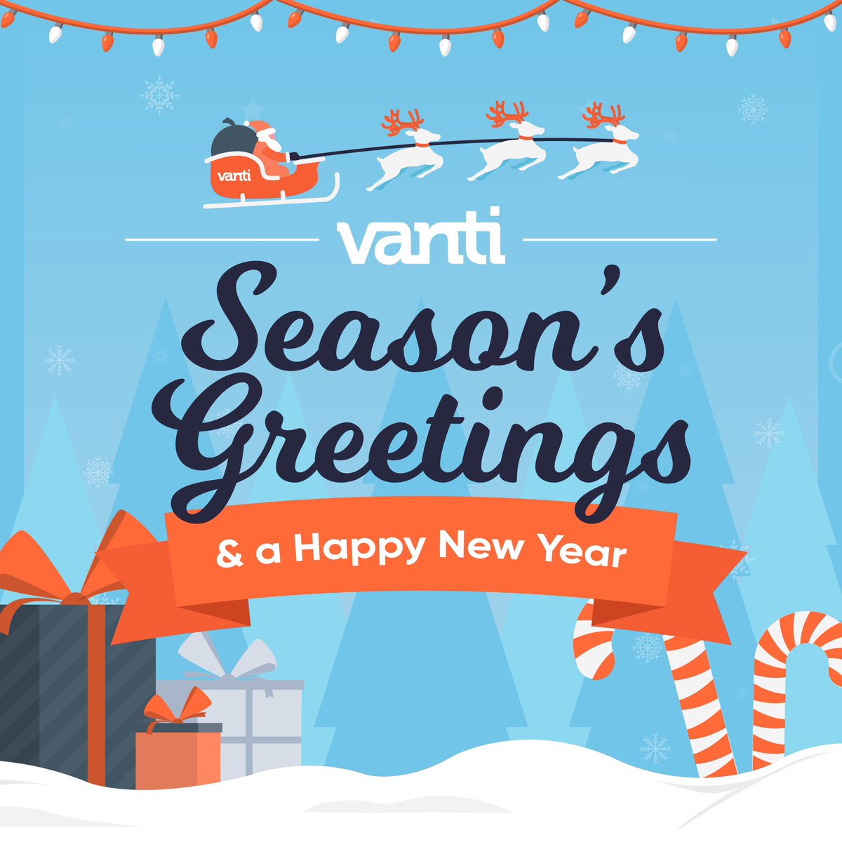 We’d like to wish everybody a Merry Christmas and a Happy New Year from #TeamVanti! 🎄