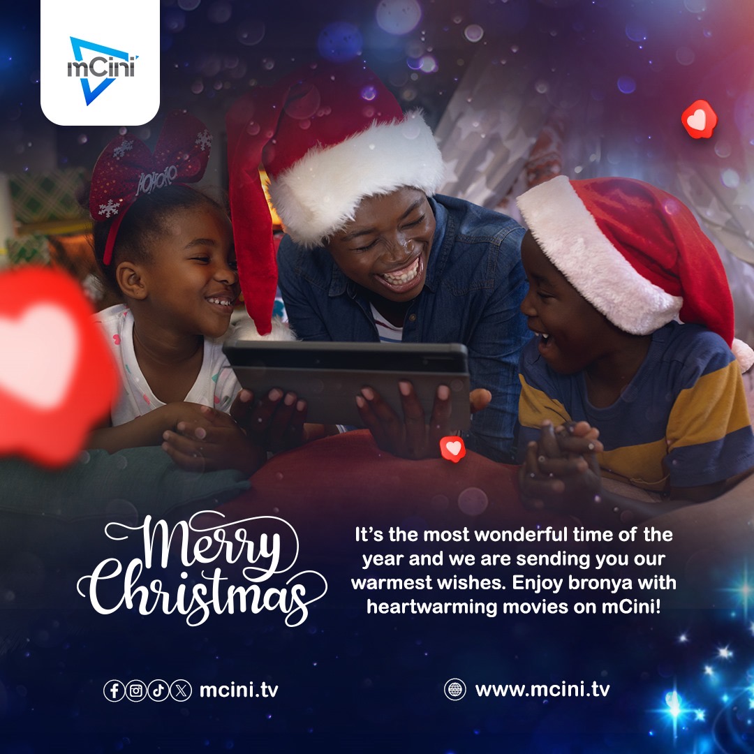 MciniTv's tweet photo. Enjoy bronya with heartwarming movies on mCini!
Afehyia Pa ooo, Afehyia Pa!
#mCinitv #mCini #cinipapapaaa #MerryChristmas #Christmas2023 https://t.co/k4j2ThrNgO