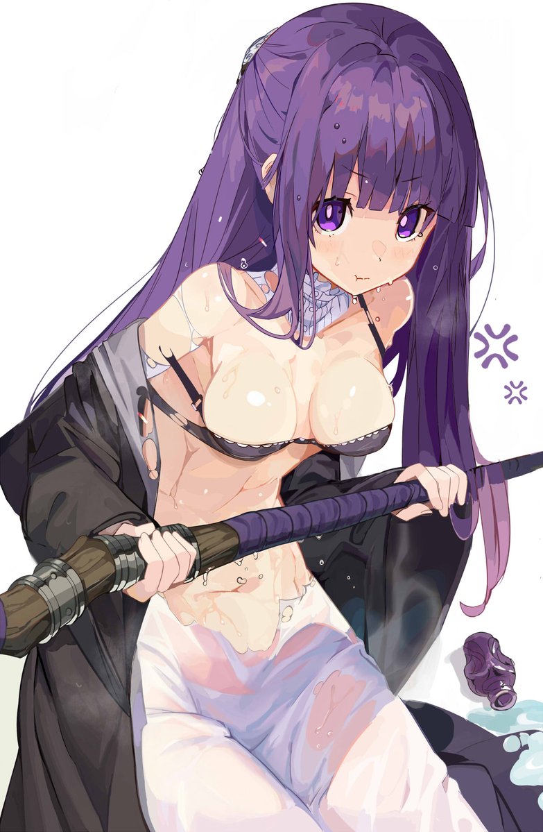 フェルンちゃんに服だけ溶かす薬… #葬送のフリーレン 