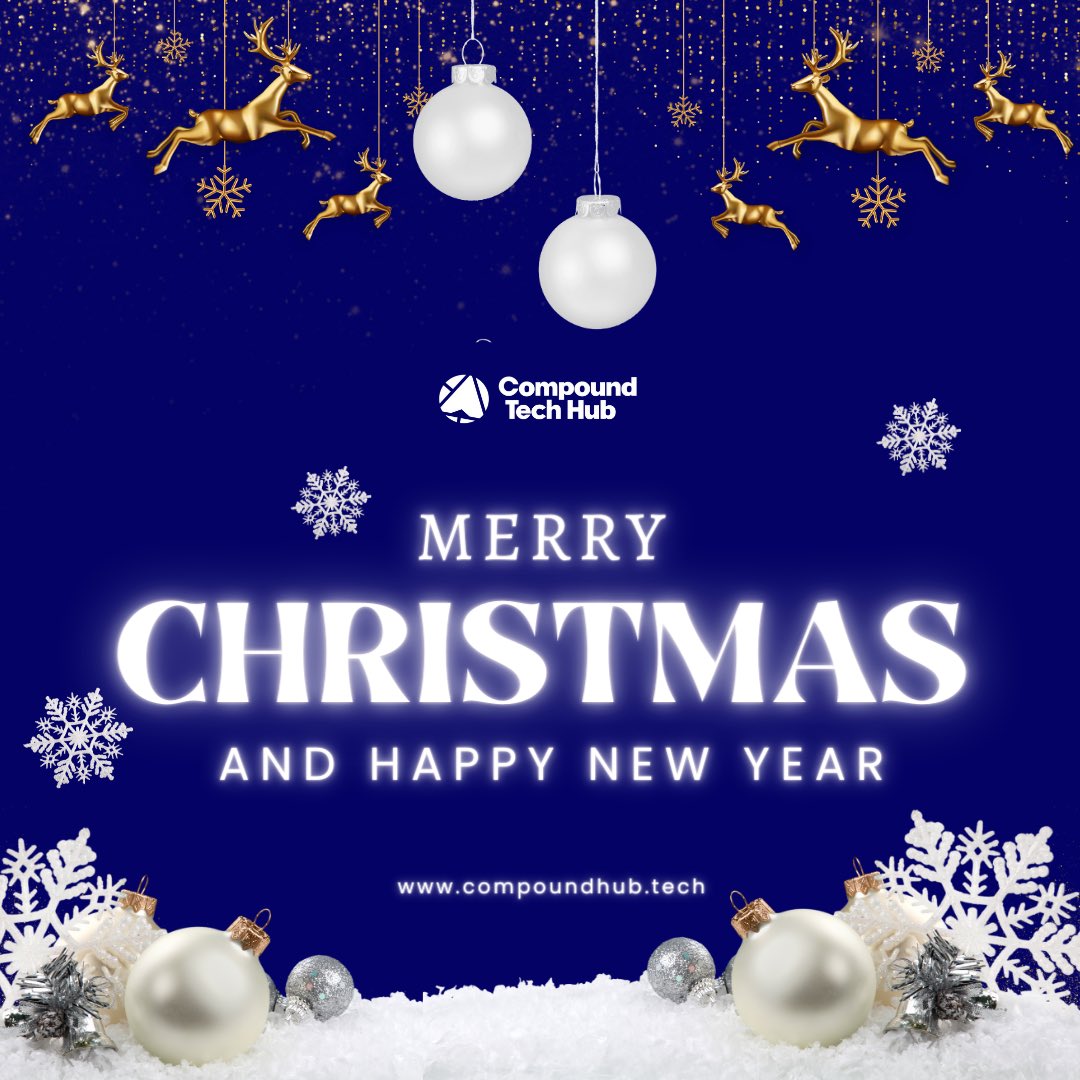 Compoundhubtech's tweet image. Wishing you a Christmas filled with joy, laughter, and the warmth of shared moments! 🎄✨ 🎅
From all of us at Compound Tech Hub, we wish you all a Merry Christmas! 
#Christmas #Christmas2023