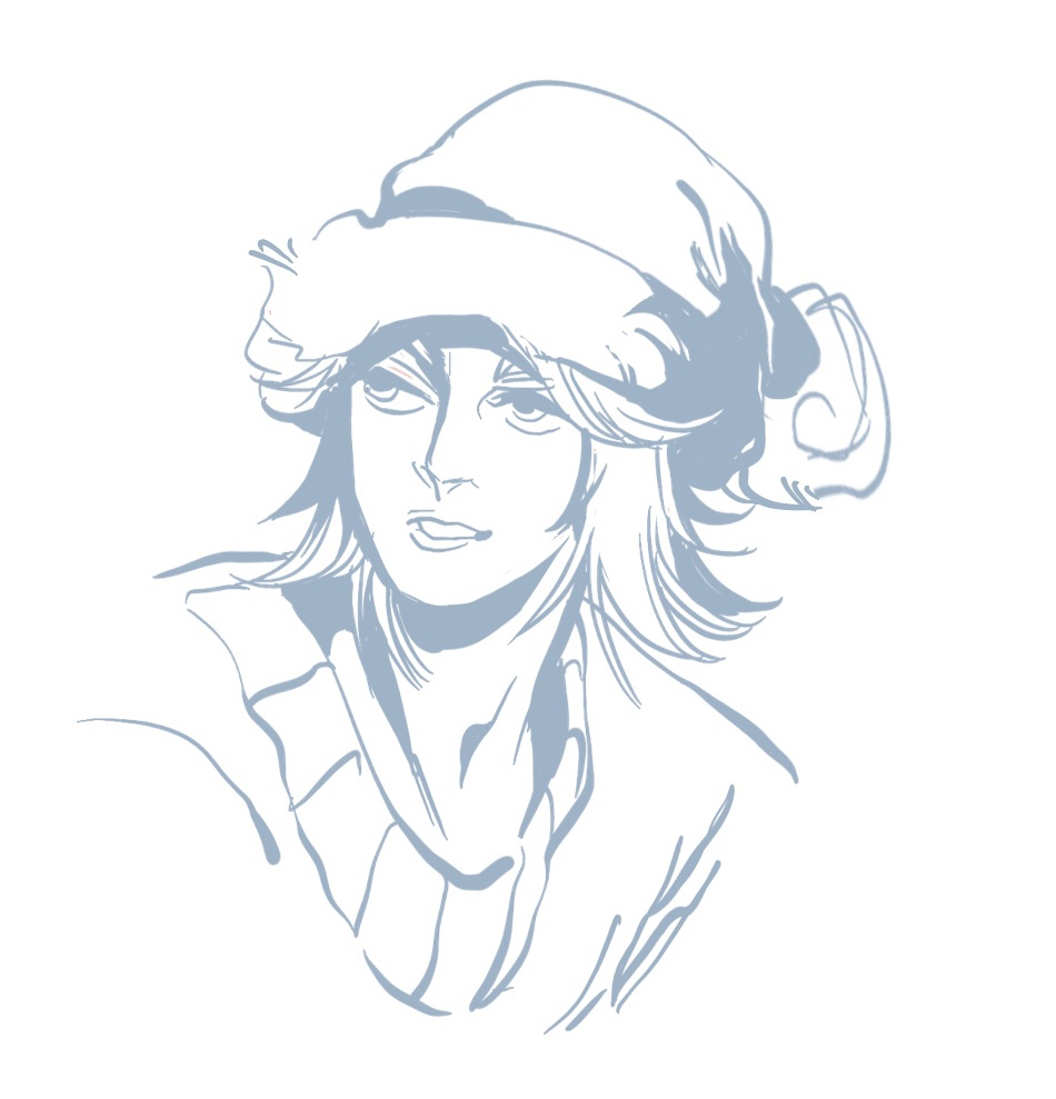 nobodye_e's tweet photo. hah, I forget this platform still exists xD Happy Holidays everyone, have some cowboys! #JJBA #steelballrun #gyjo #kthova https://t.co/CZCzDvrsHc