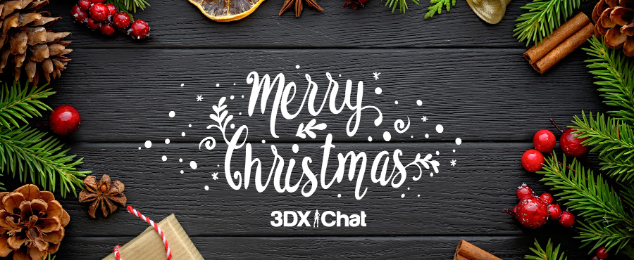 3dxchat's tweet photo. We wish you a Merry Christmas and a New Year filled with endless possibilities!
#Christmas #3dxchat https://t.co/z6QLhEpSIA