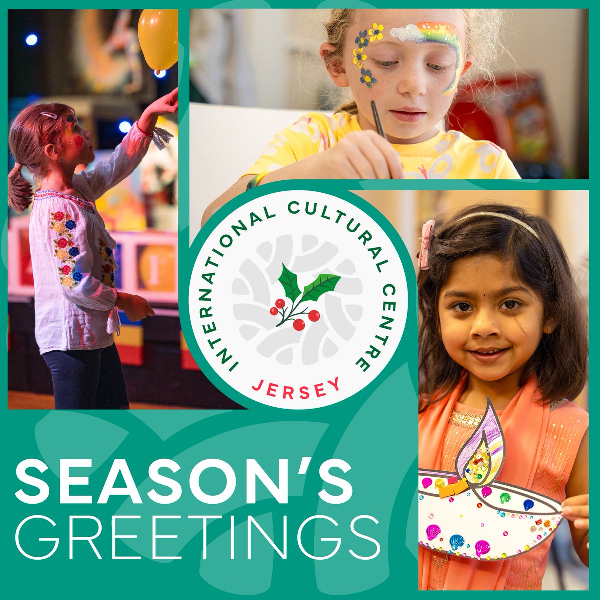 Festive Greetings to all and sending our warmest wishes!
 
We are honoured to have worked with so many of Jersey’s vibrant community groups, to celebrate our diverse cultures and backgrounds together. We look forward to all of the exciting opportunities that 2024 will present!