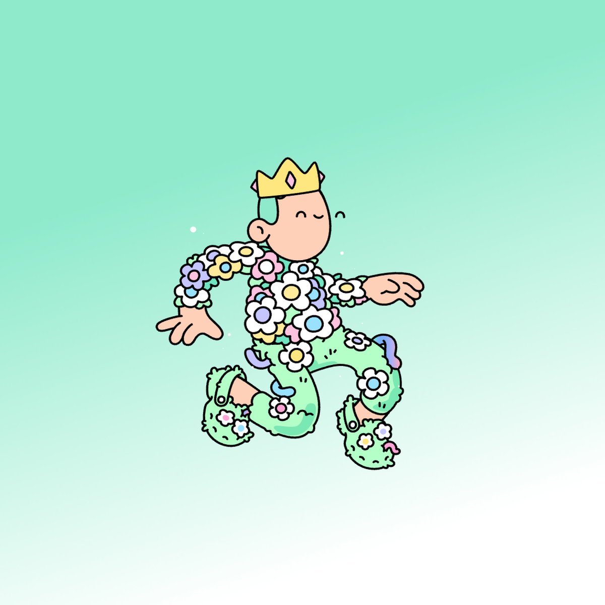 charleskoh's tweet image. gm, life blooms with love. 🌿💚