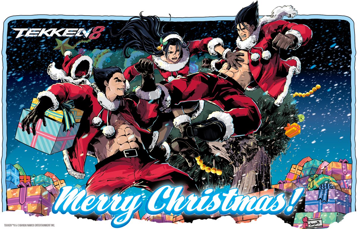 Some family reunions are a bit more heated than others. 
The #TEKKEN team wishes you a Merry Christmas 🎄