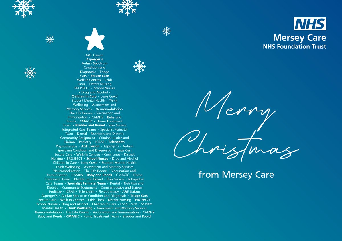 Mersey Care NHS FT 🏳️‍🌈 tweet media