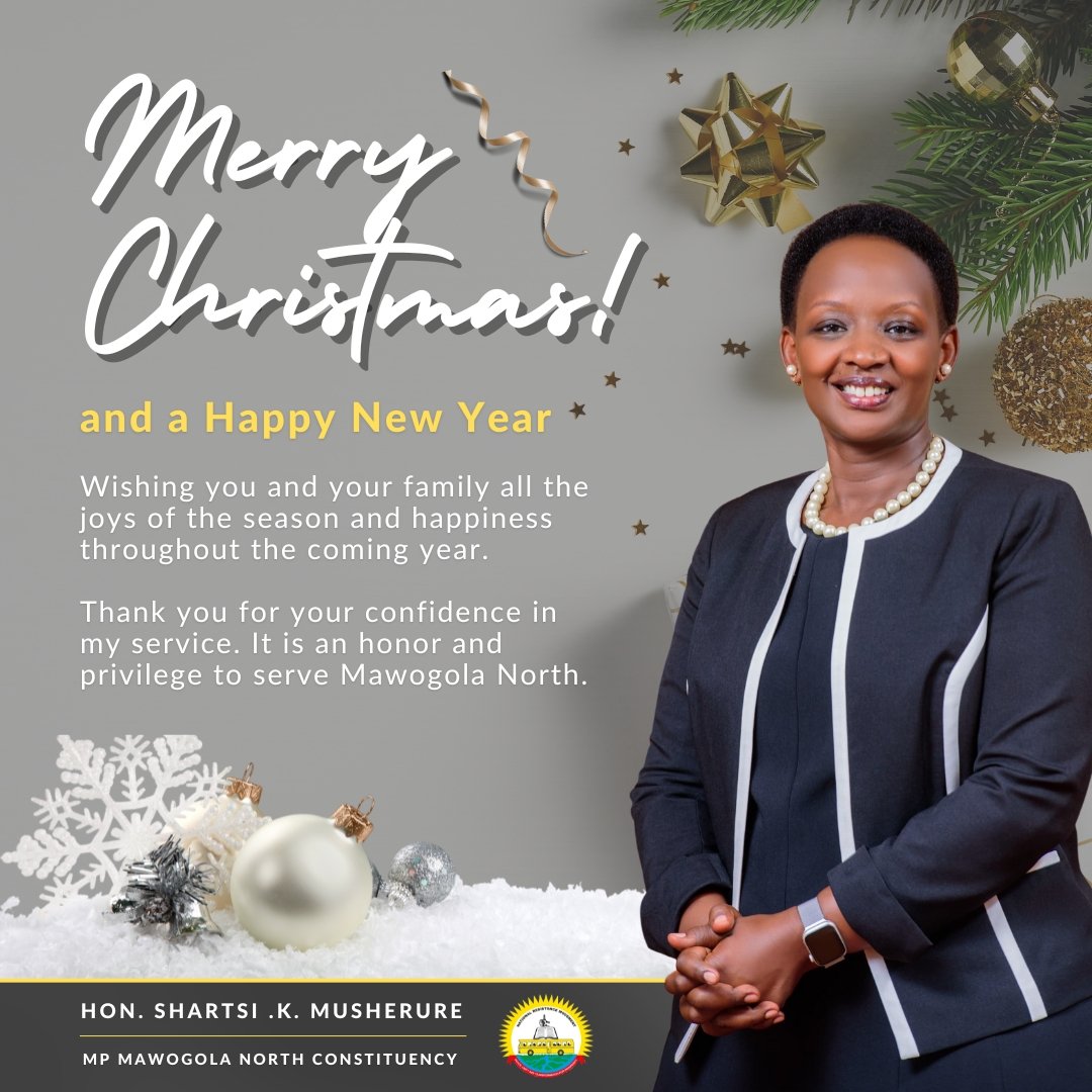 Merry Christmas good people.

 May beautiful moments and happy memories surround you with joy this Christmas. 

Happy holidays. #MawogolaKuntiko