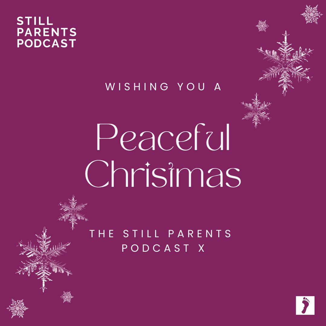 We wish you all a peaceful Christmas Day from everybody at the Still Parents Podcast...🤍 

#grief #bereavedparents #loss #babyloss #christmasgrief #tfmr #stillbirth