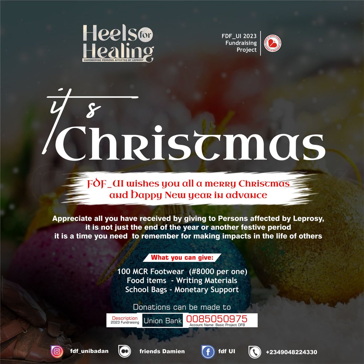 FDF_UI's tweet photo. It's that time of the year😊❤️

Wishing you a joyful and festive Christmas filled with warmth, laughter, and moments of togetherness 🤗. 
May this holiday season bring you well-deserved rest and the company of loved ones.😇 https://t.co/McYhjqpQEu