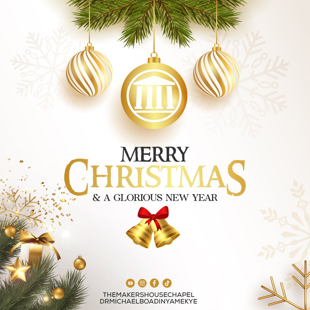 themakershouse's tweet photo. Wishing you a Christmas filled with love, laughter, and all the joy this festive season brings. May God's divine purpose be birthed in our hearts even as we celebrate the essence of the birth of Christ.
.
.
#Christmas2023 #WeAreTMH https://t.co/GxvR9OqIiV