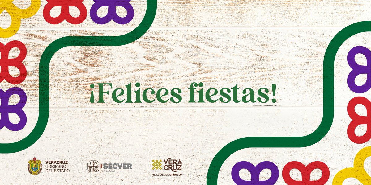 SECVERoficial's tweet photo. Celebremos nuestras tradiciones.
¡Felices fiestas les desea el #IVEC! https://t.co/CSySOJuqiU