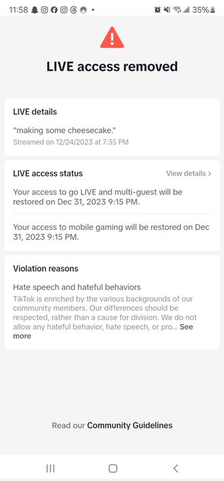 Fuck you @tiktok_us my friend says gay on my live and I get band for "hate speech?" my friend is gay<a class="tags" target="_blank" title="On Twitter" href="/?out=eyJ0eXAiOiJKV1QiLCJhbGciOiJIUzUxMiJ9.eyJpYXQiOjE3MjE4NTcwMjMsImlzcyI6InR3cG9ybnN0YXJzLmNvbSIsIm5iZiI6MTcyMTg1NzAyMywiZXhwIjoxNzUzMzkzMDIzLCJyZWRpcmVjdF91cmwiOiJodHRwczovL3R3aXR0ZXIuY29tL3Rpa3Rva191cyJ9.lednZEzazeGLaTVXZW-ynbJUTqxeaZTdBtwiqBCXMS_oxpTjmqpg2LVNTM-A3x8jUIUQ5vPyS_XHnayrlYpJBw">@tiktok_us</a><a href="/tag/tiktokisgayphobic"class="tags"><span>#tiktokisgayphobic</span></a>