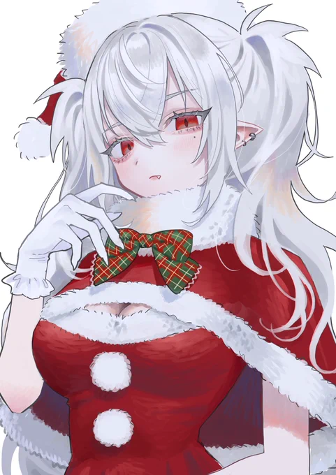 プレゼントくれなさそうなサンタさん #SanyArt 