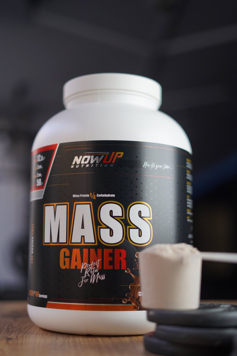 Nowup Nutrition Mass Gainer kullanırsan🧐;

Kas hacmini yüksek ve kaliteli karbonhidrat&amp;protein ile artırır, düşük yağ içeriği sayesinde kilonu yağdan değil, kas kütlesinden alırsın. 😎 Böylece antrenmanlarından efektif sonuçlar alırken, ideal ve sağlıklı beslenmiş olursun. 🔥
