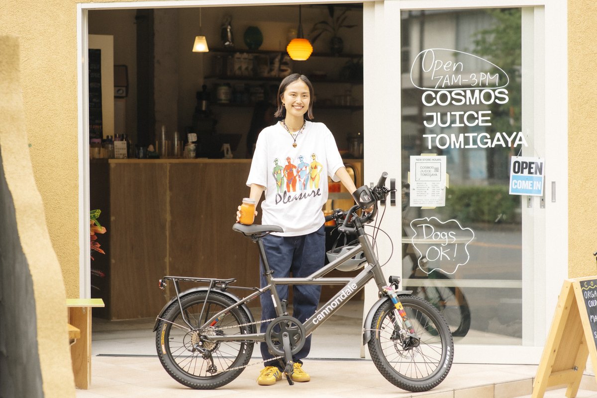 CannondaleJapan's tweet photo. 「モデルの活動がメインだった時期はストレスの方が多く、それを発散するためや体型を維持するために運動をしていました。

でも今は、自分自身のためにランニングや自転車、 ヨガなどを毎日の習慣として取り入れています。」

▼アーカイブはこちら
https://t.co/w2vjQ3oES2

#CompactNeo https://t.co/EKrXzyYbTF