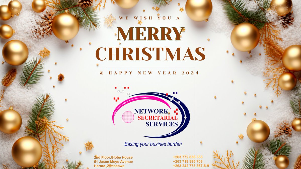CompnyRegtax263's tweet photo. Season's greetings everyone. ENJOY YOUR https://t.co/FYLdIXivc2 Secretarial Services wishes you a merry Christmas and a happy new year
#business 
#taxation 
#taxconsultant 
#companyregistration 
#audit 
#2024 https://t.co/QpDtWZDE2A
