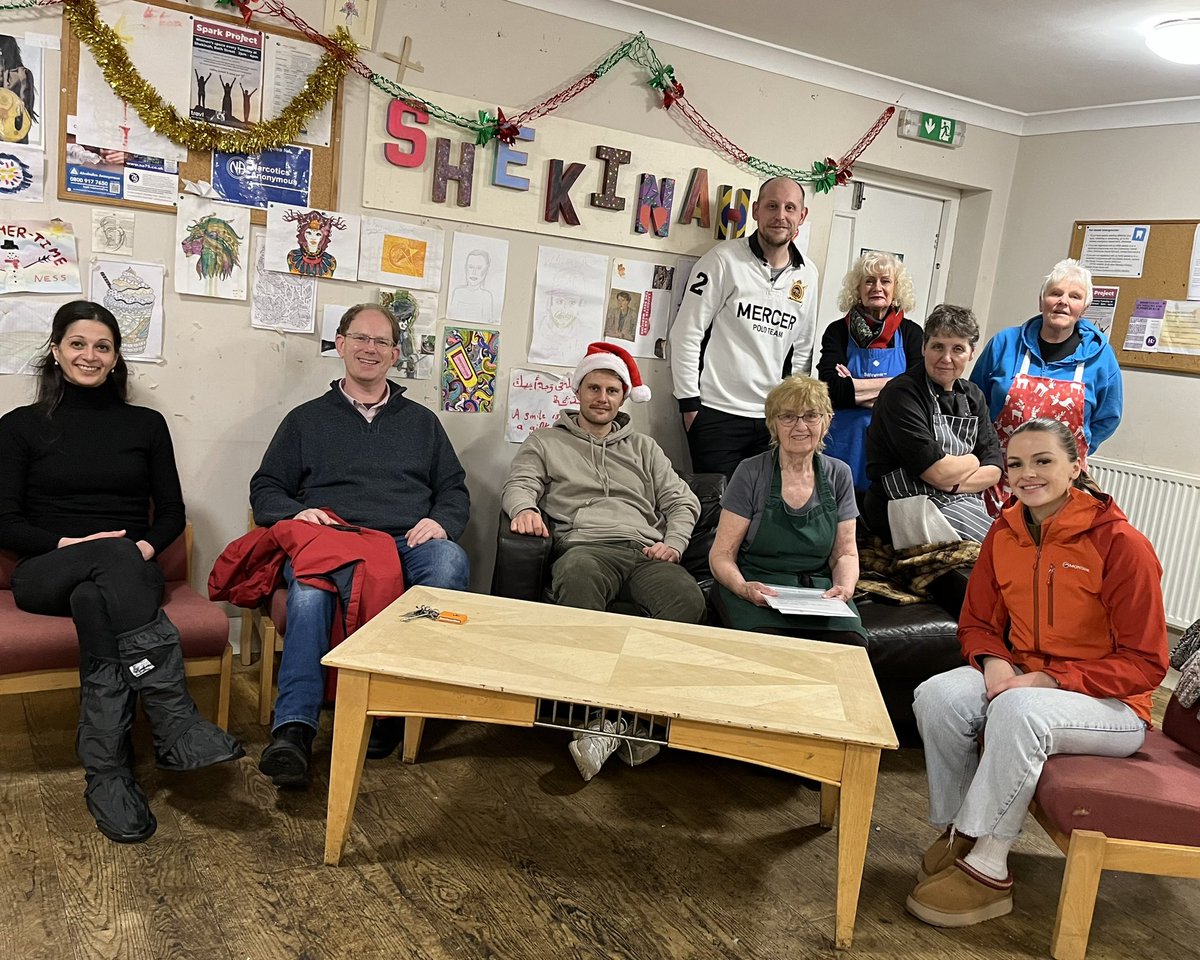 plymouthsouprun's tweet photo. A real privilege to be out on the streets of Plymouth on Christmas Eve. 74 people had a Christmas dinner + sandwiches, mince pies, Christmas cake &amp; treats. Some hugs were also needed. A huge 🙏 to #MehdiTaheri &amp; team for the hot food &amp; the presents &amp; to all our volunteers. https://t.co/r5BWtqCEvh