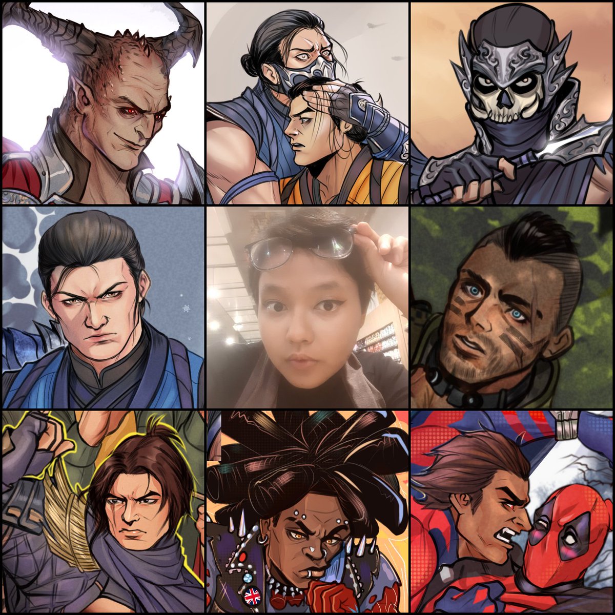 art vs artist
I drew a lot of MK1 fanart this year 
