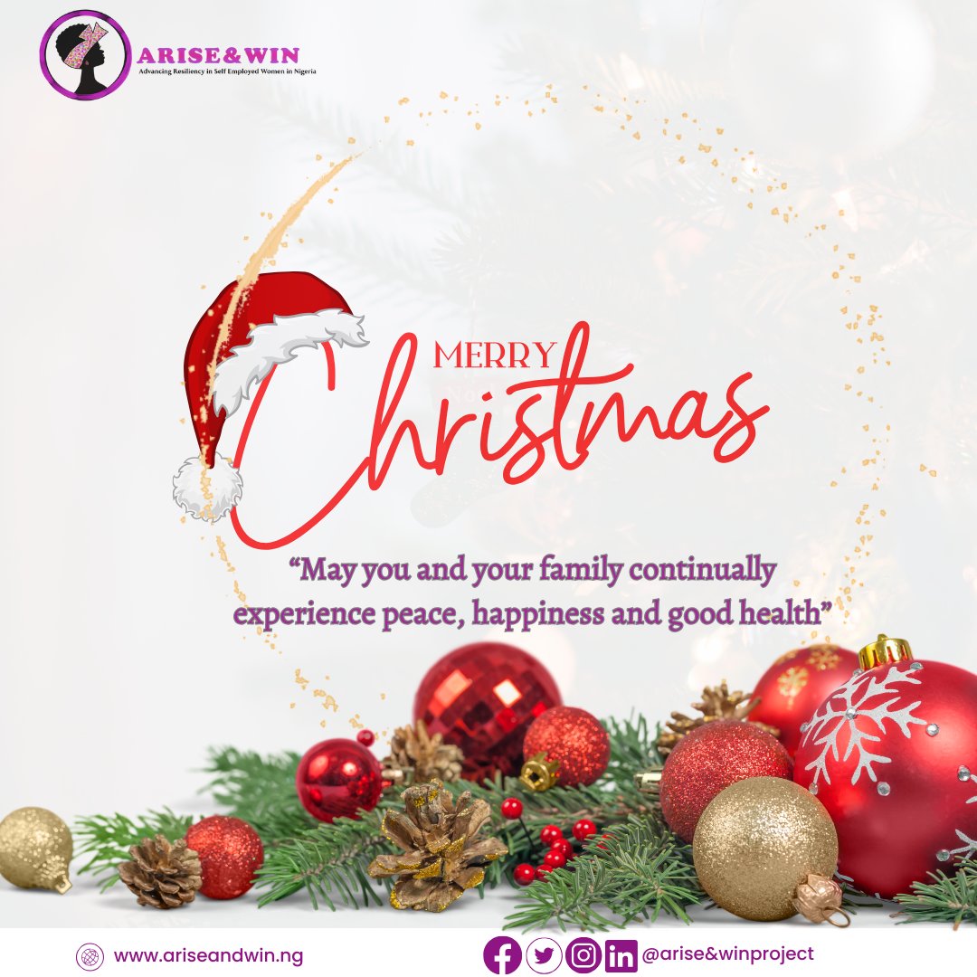 May your days be merry and bright, and your heart be light with the joy of the season. Wishing you a Christmas filled with love, laughter, and all the magic in the world.

From us all on the ARISE&amp;WIN Project!