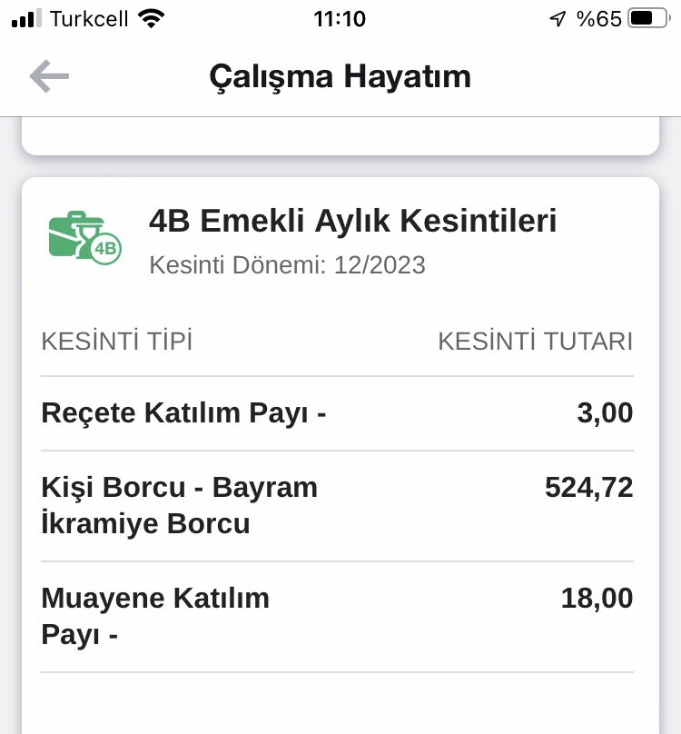 Aralık ayı maaşımdan bayram ikramiye borcu adı altında yapılan kesintinin nedeni nedir? <a href="/sgk/">m</a>