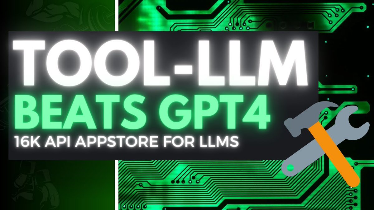 GilbertCro37916's tweet image. Introducing Tool LLM: Mastering Code Generation with Language Models

In recent times, we discussed Gorilla, a remarkable language model that surpassed GPT-4 by making faster API calls using over 1600 APIs. #agi #agiisfinallyhere #apache20 #API

aioo.me/toolllm-writin…