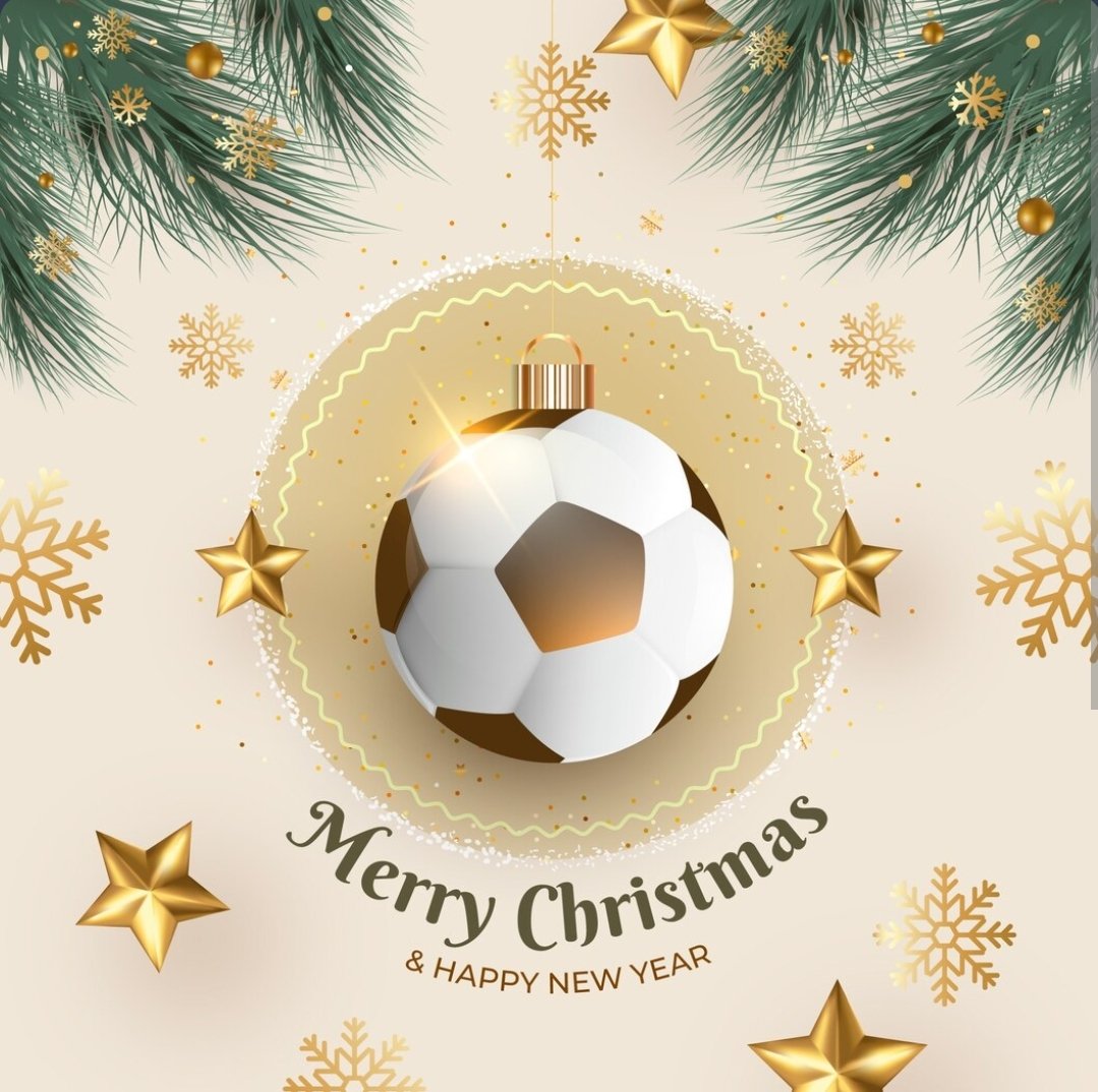 Merry Christmas and Happy New Year to all Walking Footballers