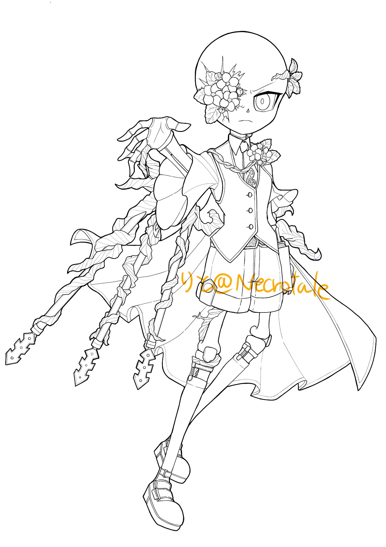 お値下げゲルニカ　お絵描きコート りと(Necrotale) on X: 