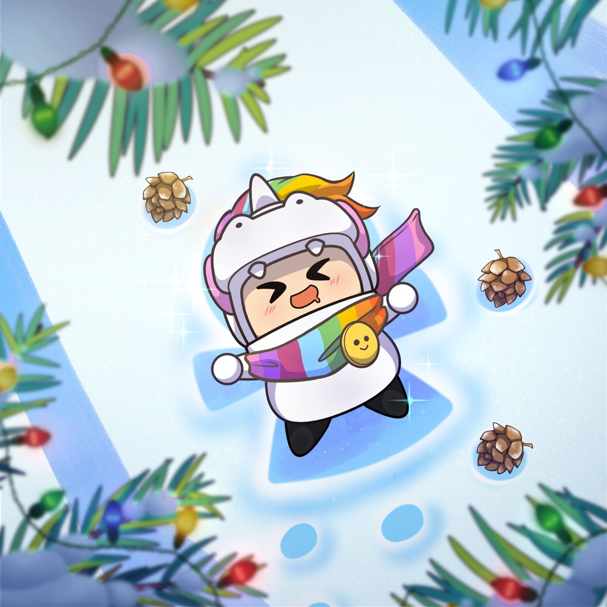 May your stockings be filled with surprises and your holiday feast defy gravity! 

Time to unwrap joy like it's an extraterrestrial gift from the @0xPolygonLabs' cosmos!

Merry Christmas. 🥰

01 Lucky for the one who has the best raid as the Christmas gift from Lucky Santa. 👇