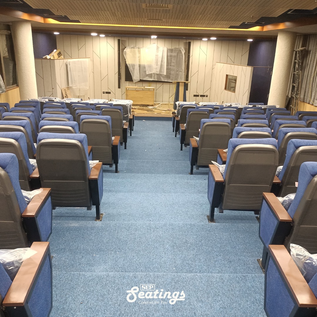 Sep Seatings celebrates another milestone with the completion of CIMS Hospital Pvt. Ltd.'s conference room project at Marengo Branch. with our 96 qty Venus Writing Pad Chairs. 

#SepSeatingsTriumph #CIMSHospitalProject #sepseatings #seatingsolutions #Furniture #cimshospital