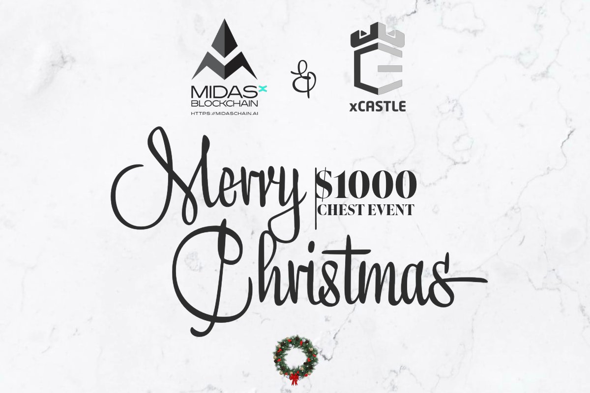 🎄 Merry Christmas, #MultiversX  Community! 🎅

We're thrilled to celebrate this festive season with you. And what's a celebration without gifts? 🎁 
In partnership with <a href="/midaschainX/">Midas X Blockchain</a>, we're excited to announce a spectacular $1000 Prize Pool for our exclusive Chest Event! 🌟

Your