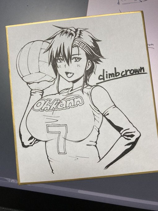 コミケ用に色紙描いてる
買ってくれた人に抽選でプレゼントする予定 