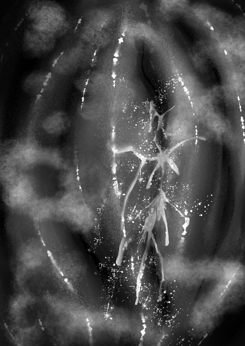 淫魔の巣の最奥。繭のような触手が震えそのたびに粘液が溢れ出る。それは触手に呑み込まれた初夏を触手が嬲ることによって溢れるものだった。淫気を脳に腹に、媚毒を呑ませながら、胸から秘所から力を喰らい、時が来れば卵を産ませる。快楽に蕩けその身を明け渡すことだけが許されていて…… 