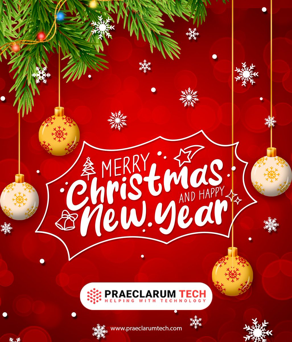 Praeclarum_Tech's tweet image. Merry Christmas! May your heart be light, your celebrations be joyful, and your time with loved ones be filled with warmth and laughter.

#merrychristmas #praeclarum_tech #praeclarumidea # 🎉 🎄