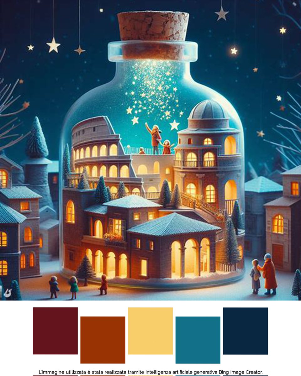 hello_im_fra's tweet photo. "Diorama: Christmas Time in Rome in a bottle"
[The prompt used is based on a B.I.C. prompt that I adapted / modified]
#ai #aiart #dalle #bing #aigenerated #OpenAl #digitalart #generativeart #colorpaletteinspiration #christmastime #roma https://t.co/VwoCZnHfaO