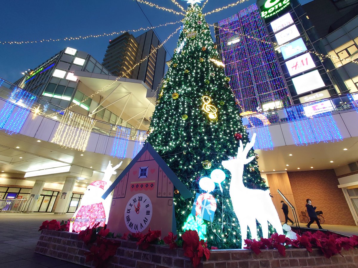stupid_player's tweet photo. #オーノイルミ
#相模大野クリスマスガラポン

連動企画、ガラポンただいま確変中🎄🎅 https://t.co/ZhIxy10eJC