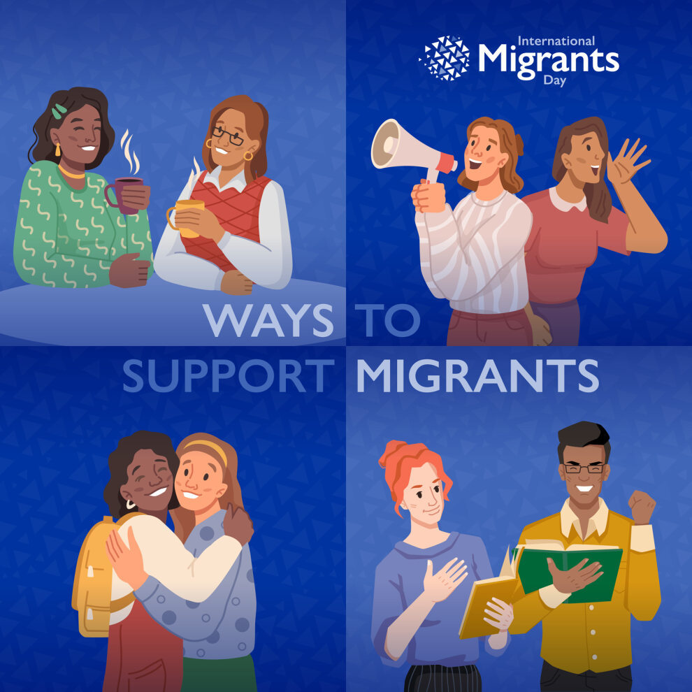 All migrants should be treated with dignity and respect. ‌ Each of us can make a difference, one conversation, one friendship, one connection at a time. #ActToday #IMD2023 #MigrantsDay