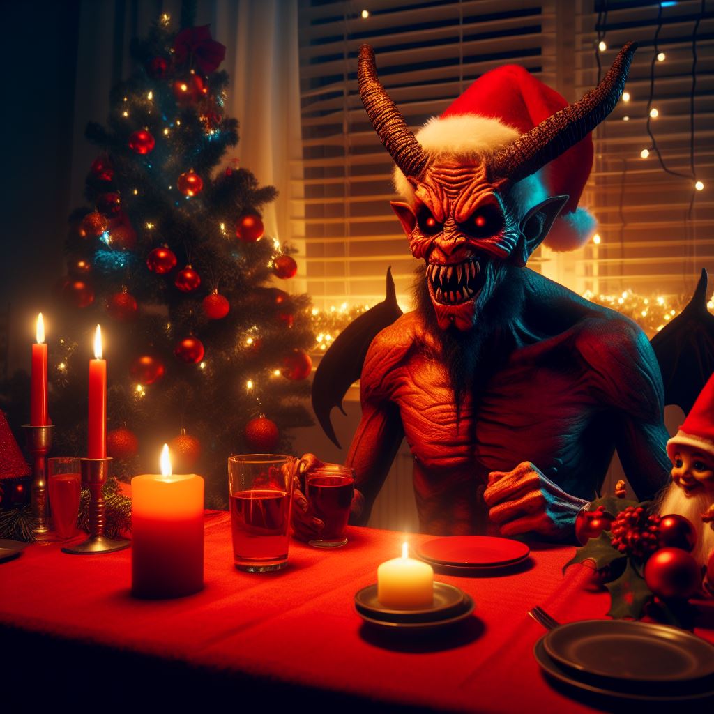 jaimemmunn's tweet photo. Special events bring their own ceremonial magic. As with life, it isn't black or white. It’s complicated. Celebrating the merry, having their happy, opened the wrong door. It should've slammed shut before Pazuzu blew through. He #cannot leave without a violent mess... #vss365 https://t.co/PEcUaZILWZ