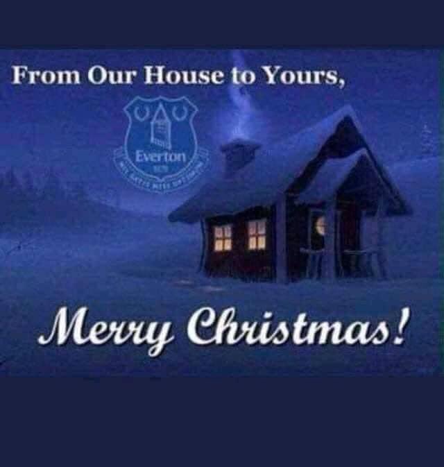 Merry Christmas to all my Evertonian and non Evertonian friends on here. I hope that you all have a lovely day. 🍾🥂