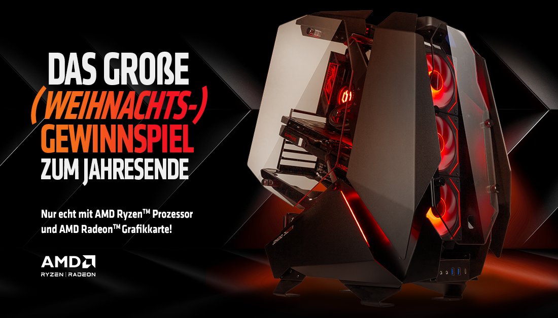 Caseking (@caseking) on Twitter photo Zusammen mit <a href="/AMD_Deutschland/">AMD Deutschland</a> erfüllen wir einem Glückskeks da draußen noch einen ganz besonderen Wunsch. Wir verlosen dieses (Weihnachts-) AMD Gaming System. 🎄🎁
👉 gleam.io/R7zIs/amd-x-ca… Zusammen mit <a href="/AMD_Deutschland/">AMD Deutschland</a> erfüllen wir einem Glückskeks da draußen noch einen ganz besonderen Wunsch. Wir verlosen dieses (Weihnachts-) AMD Gaming System. 🎄🎁
👉 gleam.io/R7zIs/amd-x-ca…