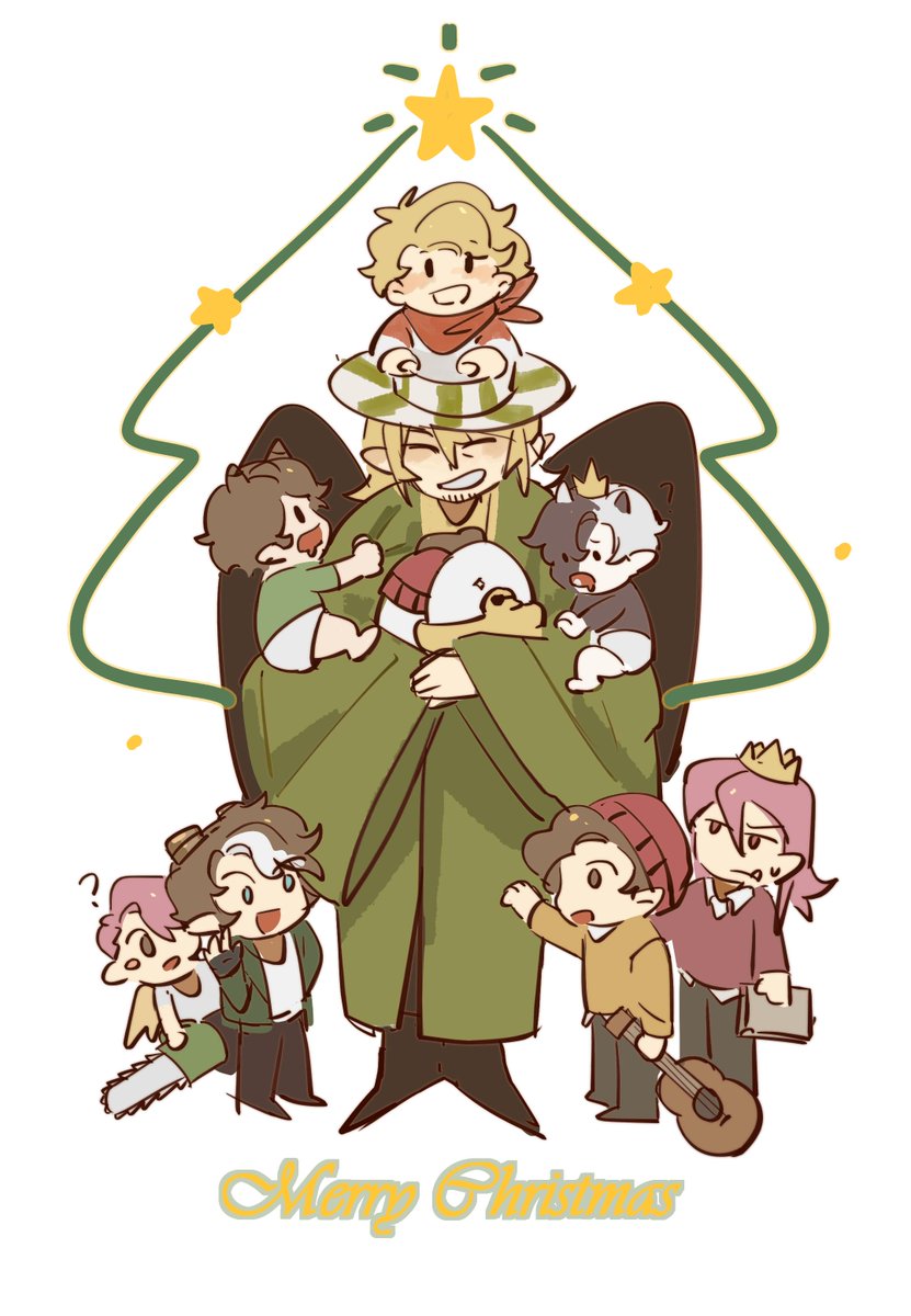 Merry Christmas！！DADZA！！
#philzafanart #dsmpfanart #qsmpfanart