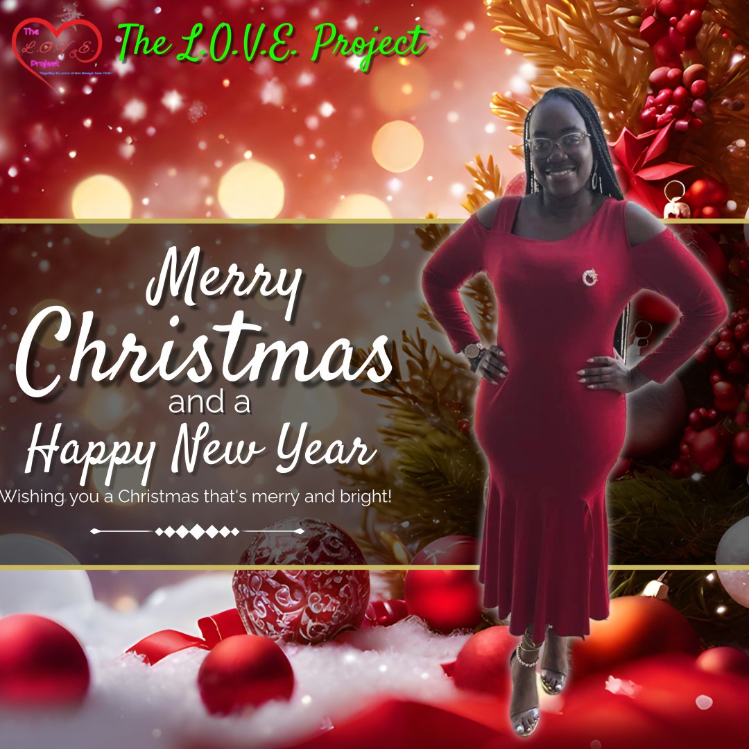 thel_o_v_eproj's tweet photo. I PRAY THIS YEAR WILL BE A YEAR OF PEACE,  JOY, AND UNCOMMON FAVOR!! 

MERRY CHRISTMAS EVERYONE!! 😊💖🥳🎉

#christmas #christmastime #christmasgiveback #theloveprojectjamaica https://t.co/Zknmu8sZQm