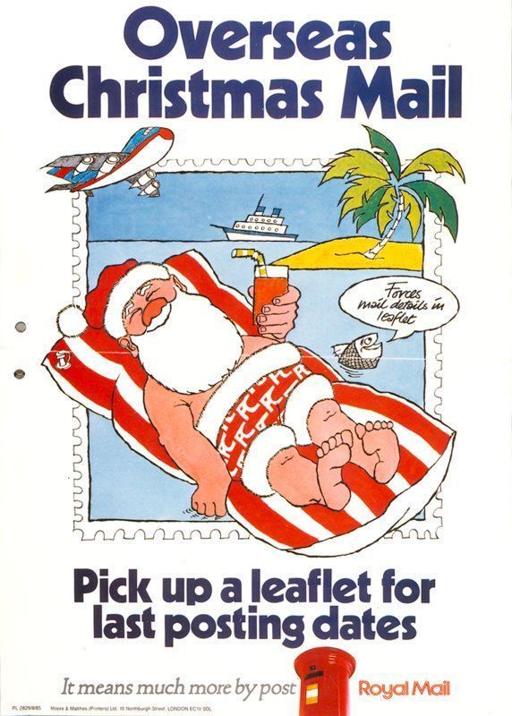 However, or wherever you're spending the day, we want to wish all our followers a very Merry Christmas! We'll see you again on 27th December when we'll be open again after the festive break. 

🎨 1985. POST 110/0198.